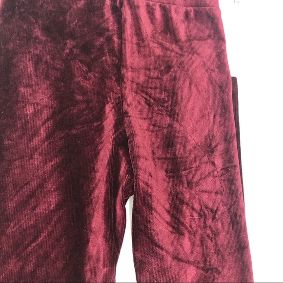 5/$20 Red corduroy leggings, size 4 - Picture 8 of 9